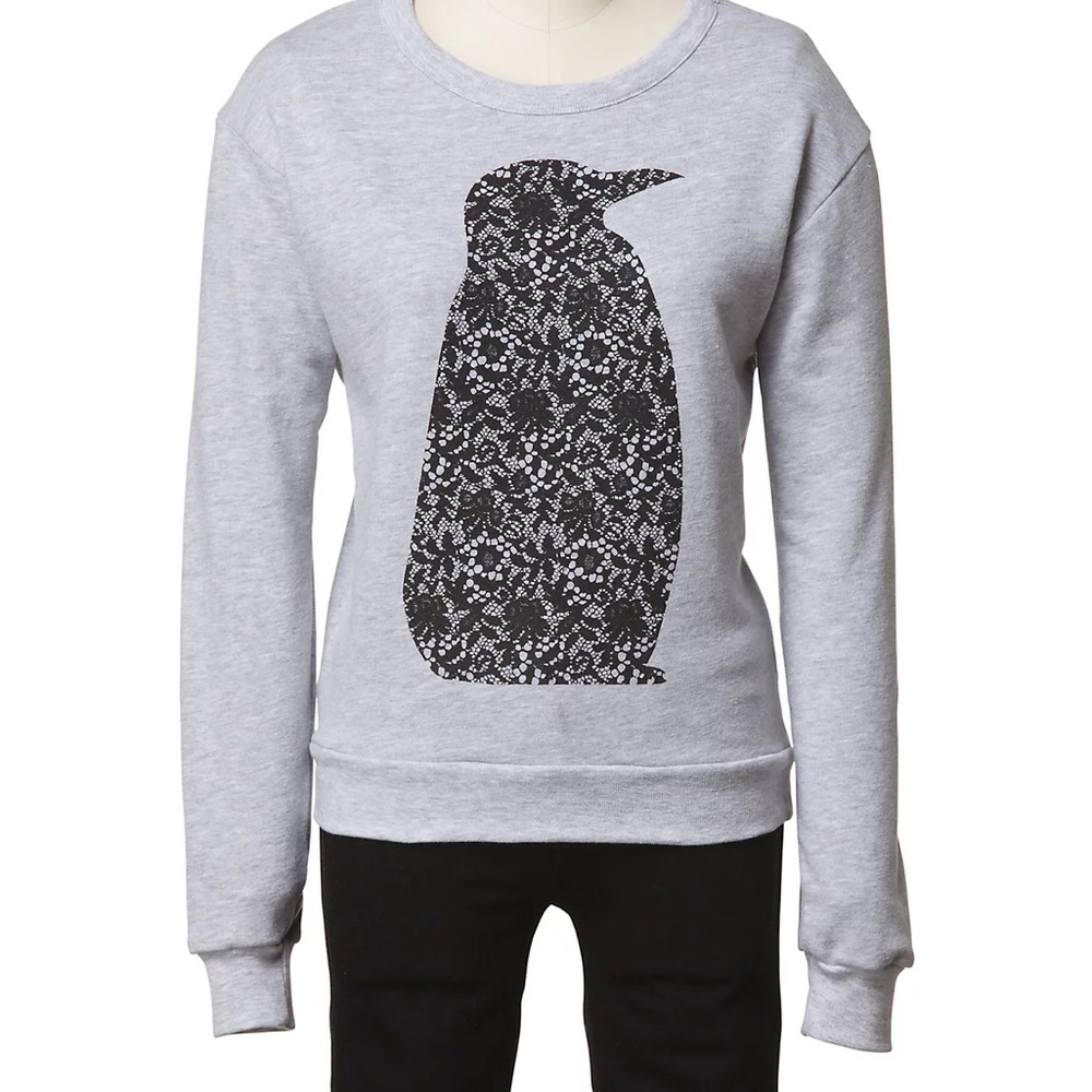 Tibi | Lace Penguin Sweatshirt
